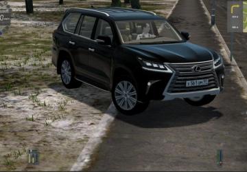 Lexus LX570 2017 version 27.04.21 for City Car Driving (v1.5.8 - 1.5.9.2)