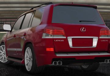 LEXUS LX570 5.7 Sport Design version 02.10.2021 for City Car Driving (v1.5.9.2)