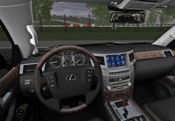 LEXUS LX570 5.7 Sport Design version 02.10.2021 for City Car Driving (v1.5.9.2)
