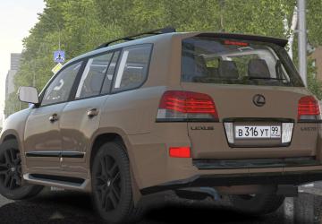 LEXUS LX570 5.7 Sport Design version 02.10.2021 for City Car Driving (v1.5.9.2)