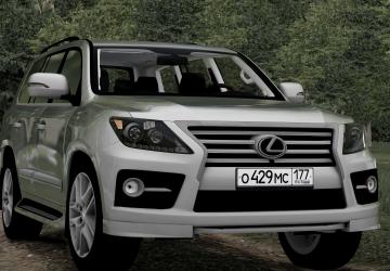 LEXUS LX570 5.7 Sport Design version 02.10.2021 for City Car Driving (v1.5.9.2)