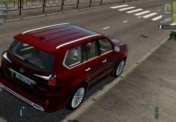 Lexus LX570 Wald version 04.11.2021 for City Car Driving (v1.5.9.2)