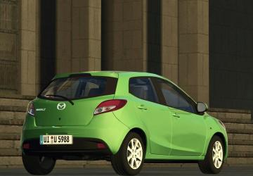Mazda 2 version 22.04.20 for City Car Driving (v1.5.9, 1.5.9.2)
