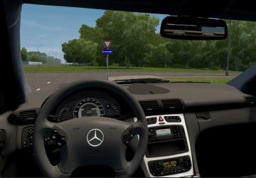 Mercedes-Benz C32 AMG W203 version 1.0 for City Car Driving (v1.5.9, 1.5.9.2)