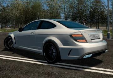 Mercedes-Benz C63 AMG Coupe Black Series version 20.02.2022 for City Car Driving (v1.5.9 - 1.5.9.2)