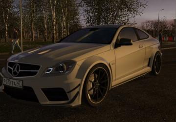 Mercedes-Benz C63 AMG Coupe Black Series version 20.02.2022 for City Car Driving (v1.5.9 - 1.5.9.2)