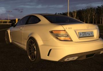 Mercedes-Benz C63 AMG Coupe Black Series version 20.02.2022 for City Car Driving (v1.5.9 - 1.5.9.2)