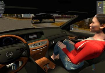 Mercedes-Benz CL65 AMG version 1.0 for City Car Driving (v1.5.8)