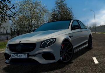 Mercedes-Benz E63S AMG version 09.01.2022 for City Car Driving (v1.5.9.2)