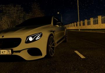 Mercedes-Benz E63S AMG version 09.01.2022 for City Car Driving (v1.5.9.2)