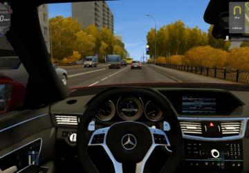 Mercedes-Benz E-Class version 1.0 for City Car Driving (v1.5.8)