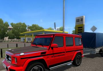 Mercedes-Benz G65 Red Tuning for City Car Driving (v1.5.9)