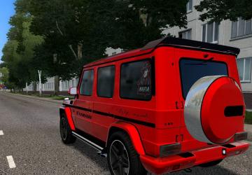 Mercedes-Benz G65 Red Tuning for City Car Driving (v1.5.9)