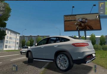 Mercedes-Benz GLE 63 AMG Coupe 2017 version 06.07.20 for City Car Driving (v1.5.9, 1.5.9.2)