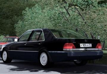 Mercedes-Benz S350D W140 version 24.07.21 for City Car Driving (v1.5.9, 1.5.9.2)