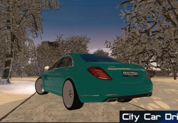 Mercedes-Benz S500 (W222) AMORAL version 18.05.21 for City Car Driving (v1.5.9, 1.5.9.2)