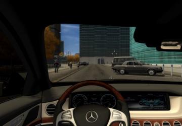 Mercedes Benz S500 W222 version 02.02.2022 for City Car Driving (v1.5.9.2)