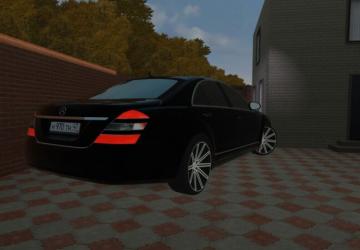 Mercedes-Benz S550 W221 version 02.02.2022 for City Car Driving (v1.5.9.2)