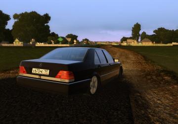 Mercedes-Benz S600 W140 BRABUS version 15.04.21 for City Car Driving (v1.5.9, 1.5.9.2)