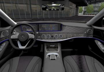 Mercedes-Benz S63 AMG W222 version 1.0 for City Car Driving (v1.5.8)