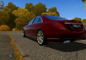 Mercedes-Benz S63 AMG W222 S550 version 22.05.20 for City Car Driving (v1.5.8 - 1.5.9.2)