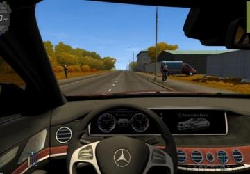 Mercedes-Benz S63 AMG W222 S550 version 22.05.20 for City Car Driving (v1.5.8 - 1.5.9.2)
