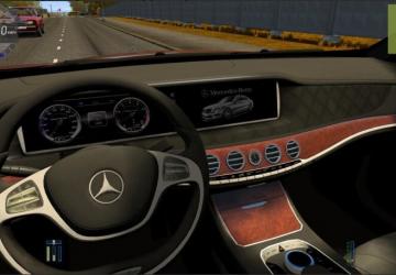 Mercedes-Benz S63 AMG W222 S550 version 22.05.20 for City Car Driving (v1.5.8 - 1.5.9.2)