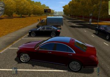 Mercedes-Benz S63 AMG W222 S550 version 22.05.20 for City Car Driving (v1.5.8 - 1.5.9.2)