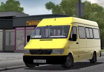 Mercedes-Benz Sprinter 312D version 1.0 for City Car Driving (v1.5.8, 1.5.9)