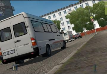 Mercedes-Benz Sprinter 312D version 08.10.20 for City Car Driving (v1.5.9, 1.5.9.2)