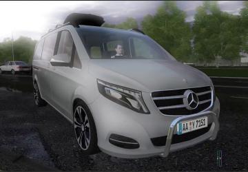Mercedes-Benz V-class 250 version 03.09.20 for City Car Driving (v1.5.8 - 1.5.9.2)