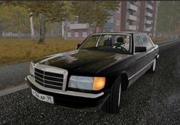 Mercedes-Benz W126 560SE version 26.04.21 for City Car Driving (v1.5.8 - 1.5.9.2)