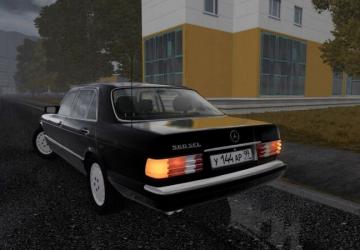 Mercedes-Benz W126 560SE version 26.04.21 for City Car Driving (v1.5.8 - 1.5.9.2)