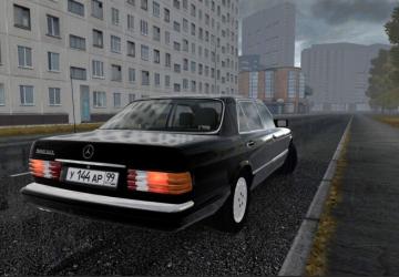 Mercedes-Benz W126 560SE version 26.04.21 for City Car Driving (v1.5.8 - 1.5.9.2)