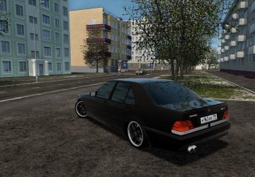 Mercedes-Benz W140 S600 Brabus version 1.0 for City Car Driving (v1.5.8)