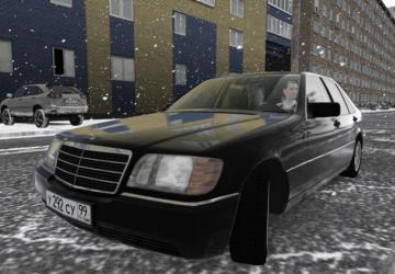 Mercedes-Benz W140 S600 version 1.0 for City Car Driving (v1.5.8)