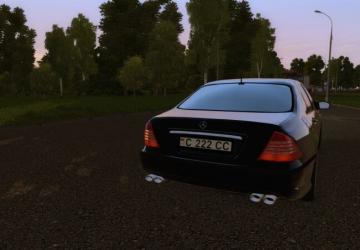 Mercedes-Benz W220 S320 CDi version 17.05.21 for City Car Driving (v1.5.8 - 1.5.9.2)