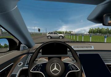 Mercedes-Benz W223 S450 4MATIC (Without extras) v03.05.2022 for City Car Driving (v1.5.9.2)