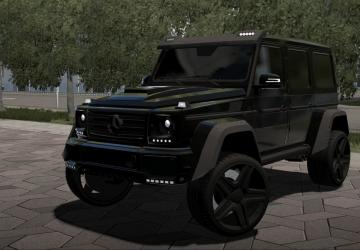 Mercedes G500 4×4 2017 version 12.05.21 for City Car Driving (v1.5.9, 1.5.9.2)