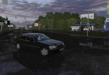 Mercedes S600 W140 version 1.0 for City Car Driving (v1.5.8)