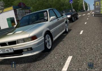 Mitsubishi Galant 1991 version 18.04.21 for City Car Driving (v1.5.9, 1.5.9.2)