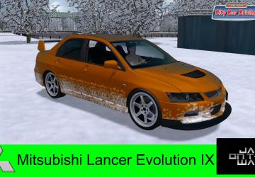 Mitsubishi Lancer Evolution IX MR для City Car Driving v1.0 for City Car Driving (v1.5.9.2)