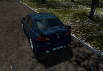 Mitsubishi Lancer Evolution X 2008 version 24.12.2020 for City Car Driving (v1.5.9.2)