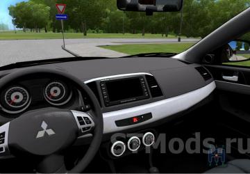 Mitsubishi Lancer X version 22.02.2022 for City Car Driving (v1.5.9.2)