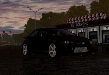 Mitsubishi Lancer X Evo Tuning version 26.01.2022 for City Car Driving (v1.5.9.2)