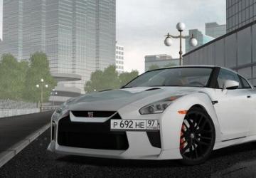 Nissan GT-R version 09.03.21 for City Car Driving (v1.5.9.2)