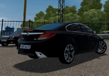 Opel Insignia OPC version 17.10.2021 for City Car Driving (v1.5.9.2)