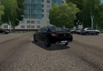 Peugeot 508 version 06.06.20 for City Car Driving (v1.5.9.2)