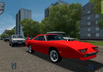 Plymouth Superbird 450 version 23.08.21 for City Car Driving (v1.5.9, 1.5.9.2)