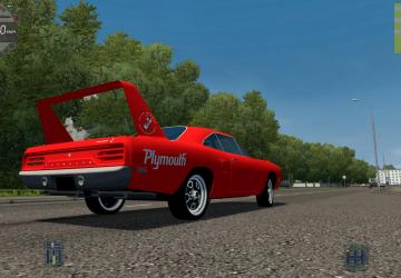 Plymouth Superbird 450 version 23.08.21 for City Car Driving (v1.5.9, 1.5.9.2)